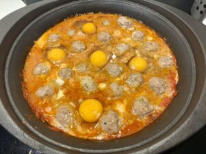 tajine keftas oeufs