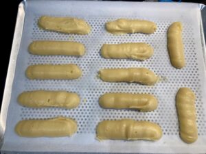 éclairs au chocolat