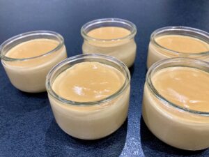 crème dessert au caramel