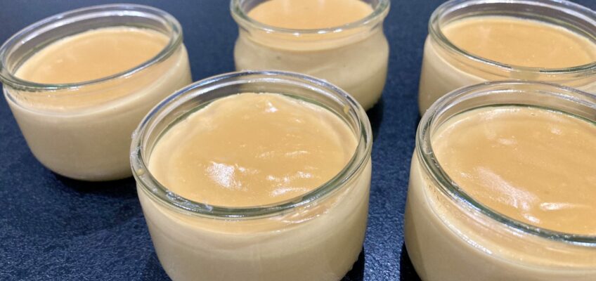 crème dessert au caramel