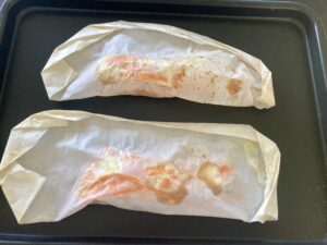 saumon en papillote