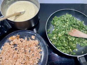 lasagnes saumon épinards