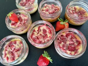 clafoutis aux fraises