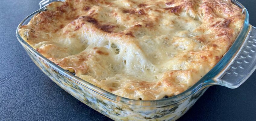 lasagnes saumon épinards