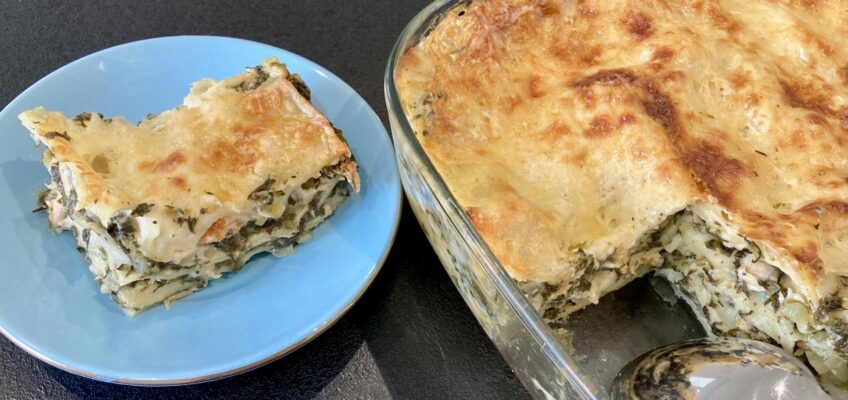 lasagnes saumon épinards