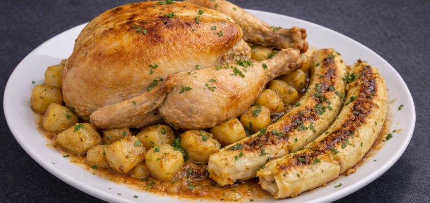 poulet banane