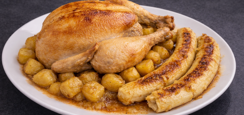 poulet banane