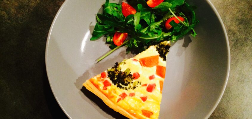 Tarte brocoli carotte jambon