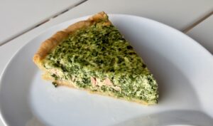 tarte épinards saumon