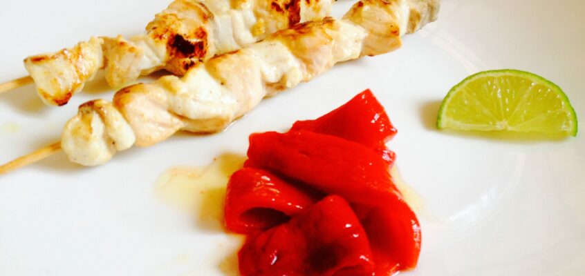 Brochettes de poisson