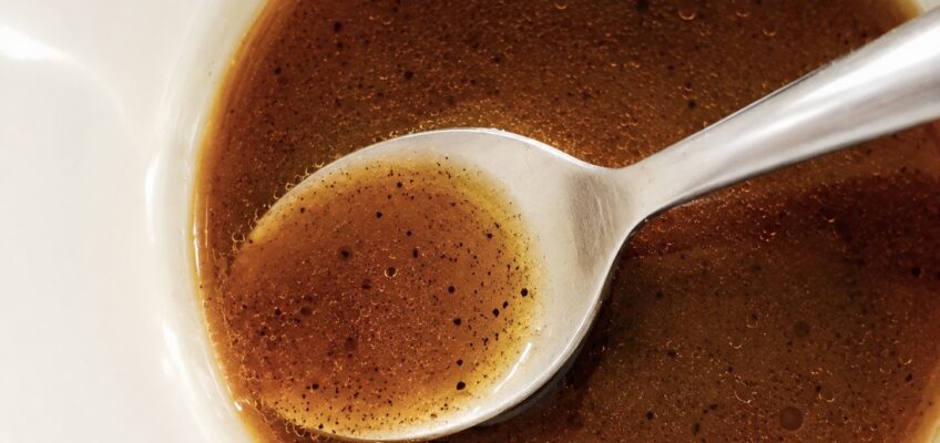 vinaigrette balsamique miel citron