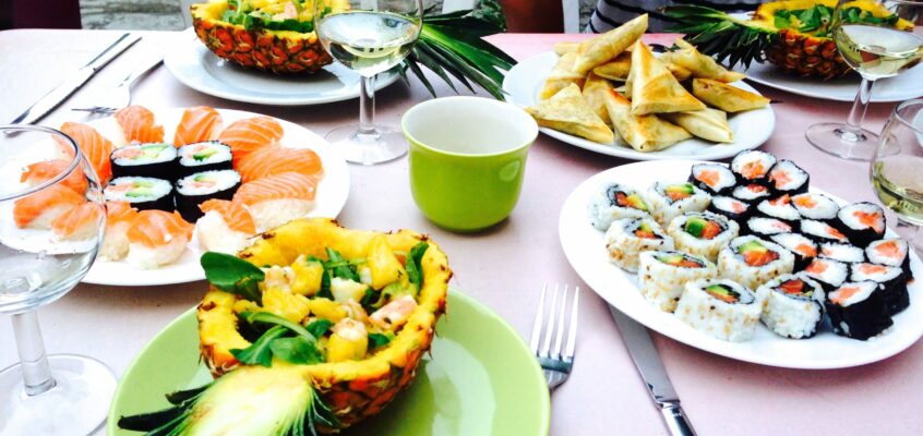 Repas SoRoseBonbons Villeneuve sur Lot