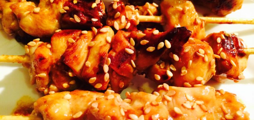 Brochettes japonaises