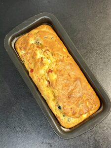 cake poivrons rouge feta