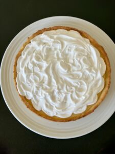 tarte au citron meringuée