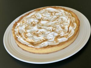 tarte au citron meringuée