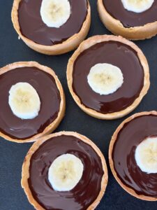 tarte chocolat banane