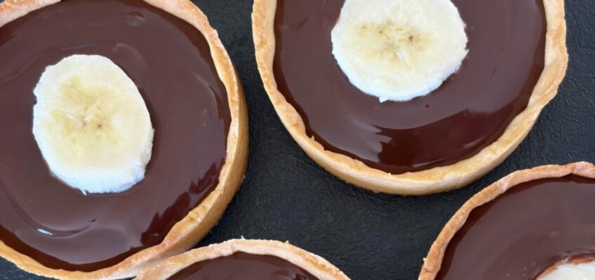 tarte chocolat banane