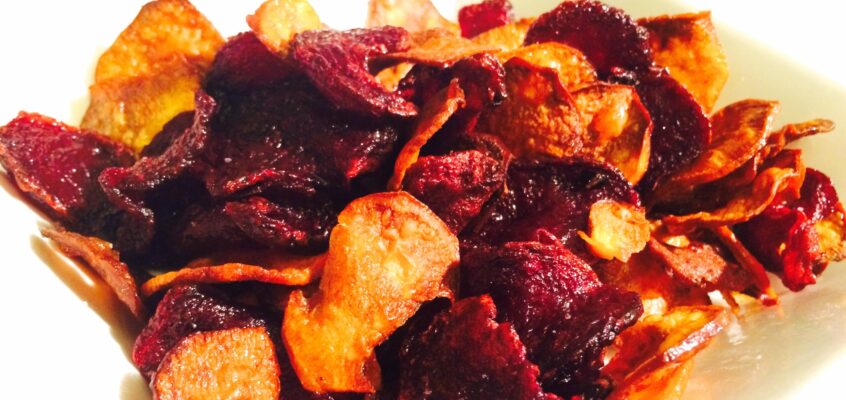 Chips betterave patate douce