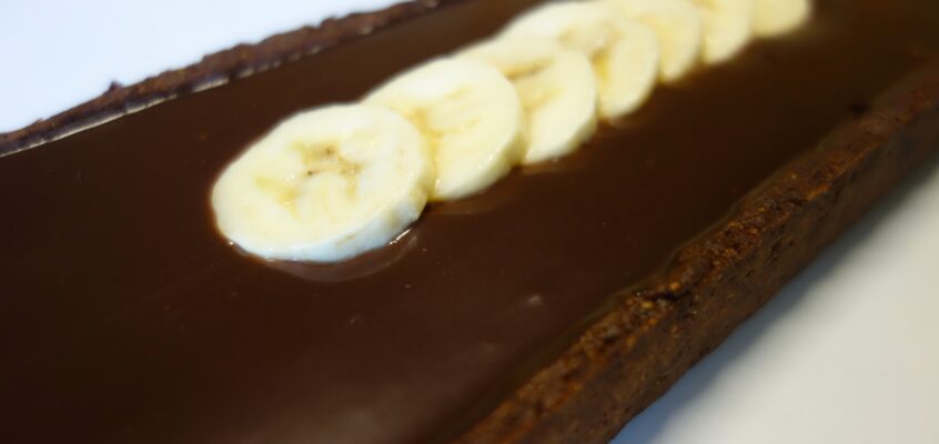Tarte chocolat banane