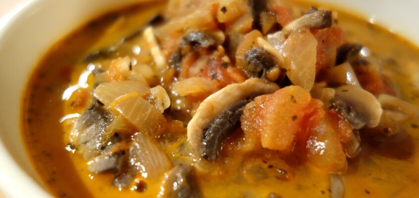 Sauce tomates champignons