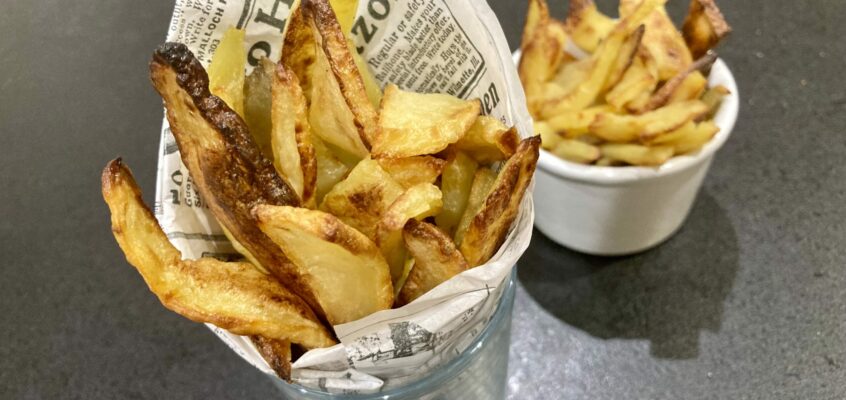 Frites maison au four
