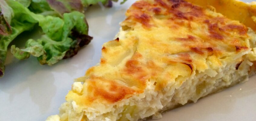 Tarte aux oignons