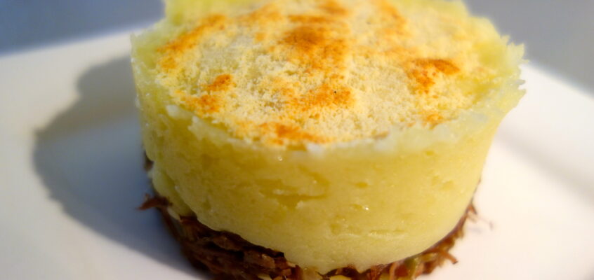 Hachis parmentier de canard