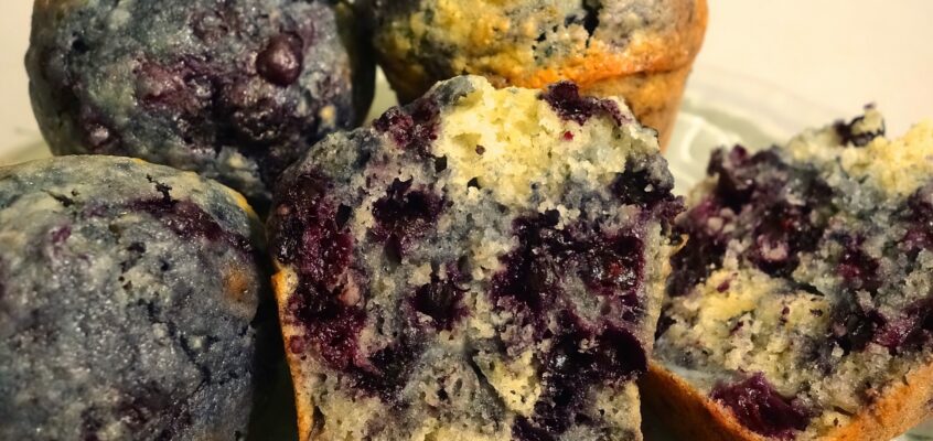 Muffins myrtilles