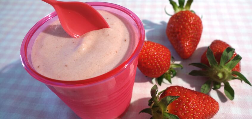 Mousse aux fraises