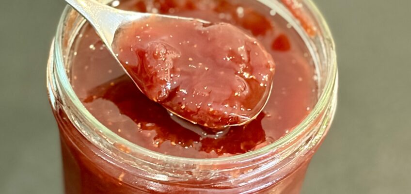confiture de fraises
