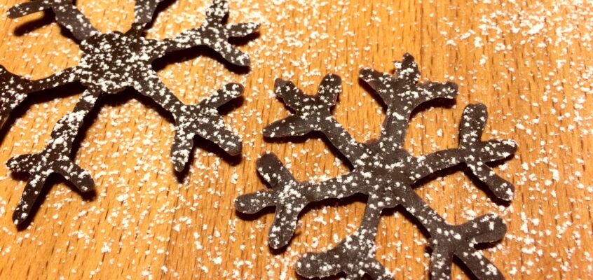 Flocons en chocolat