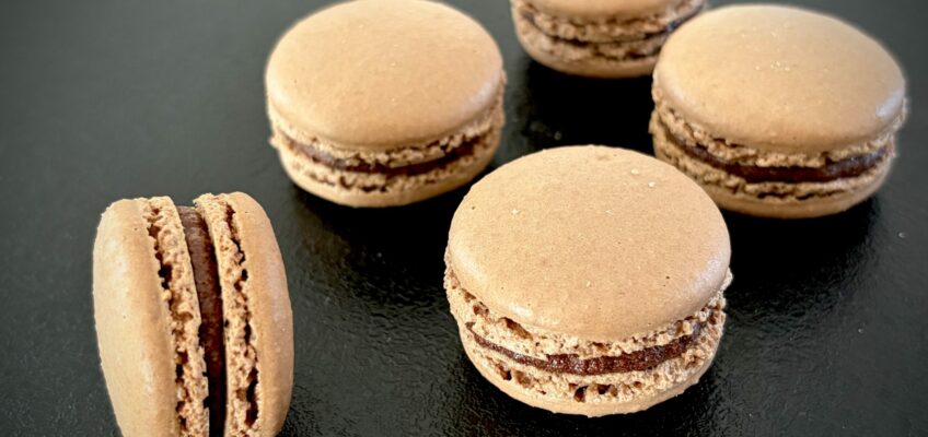 macarons chocolat