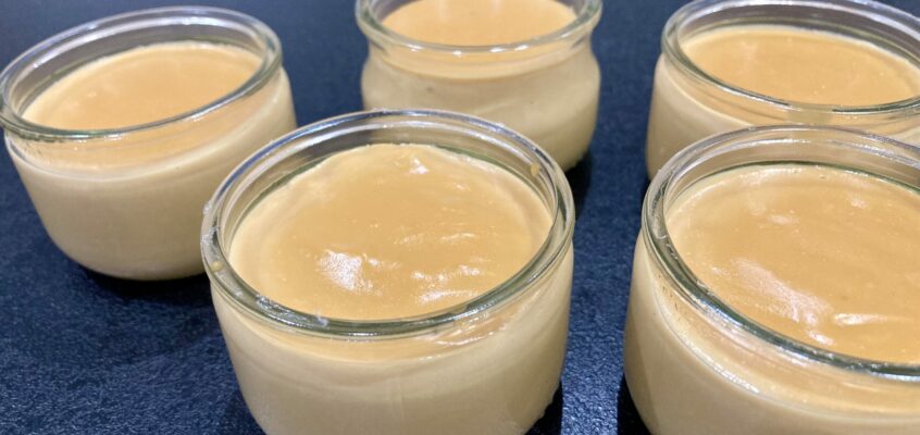 Crèmes dessert au caramel