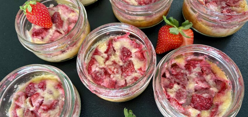 clafoutis aux fraises