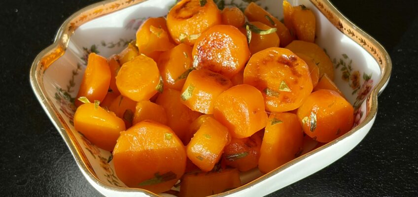 carottes sucrées à l'estragon