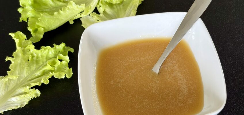 vinaigrette miel framboise