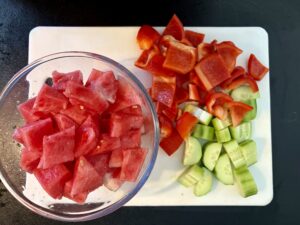 gaspacho de pastèque