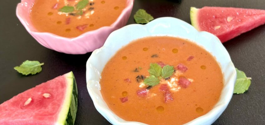 Gaspacho de pastèque
