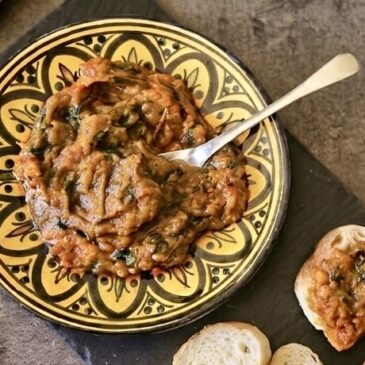 Zaalouk (caviar) d&rsquo;aubergines à la marocaine