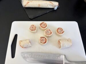 wraps roulés saumon