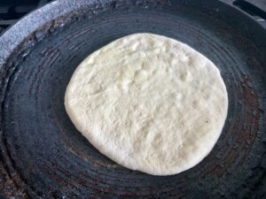 pain à la poêle