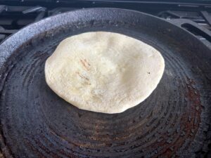 pain à la poêle