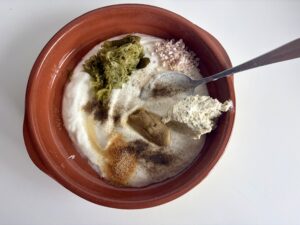 sauce fromage blanc cornichon
