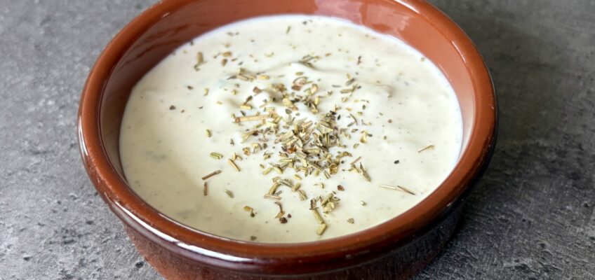 sauce fromage blanc cornichons