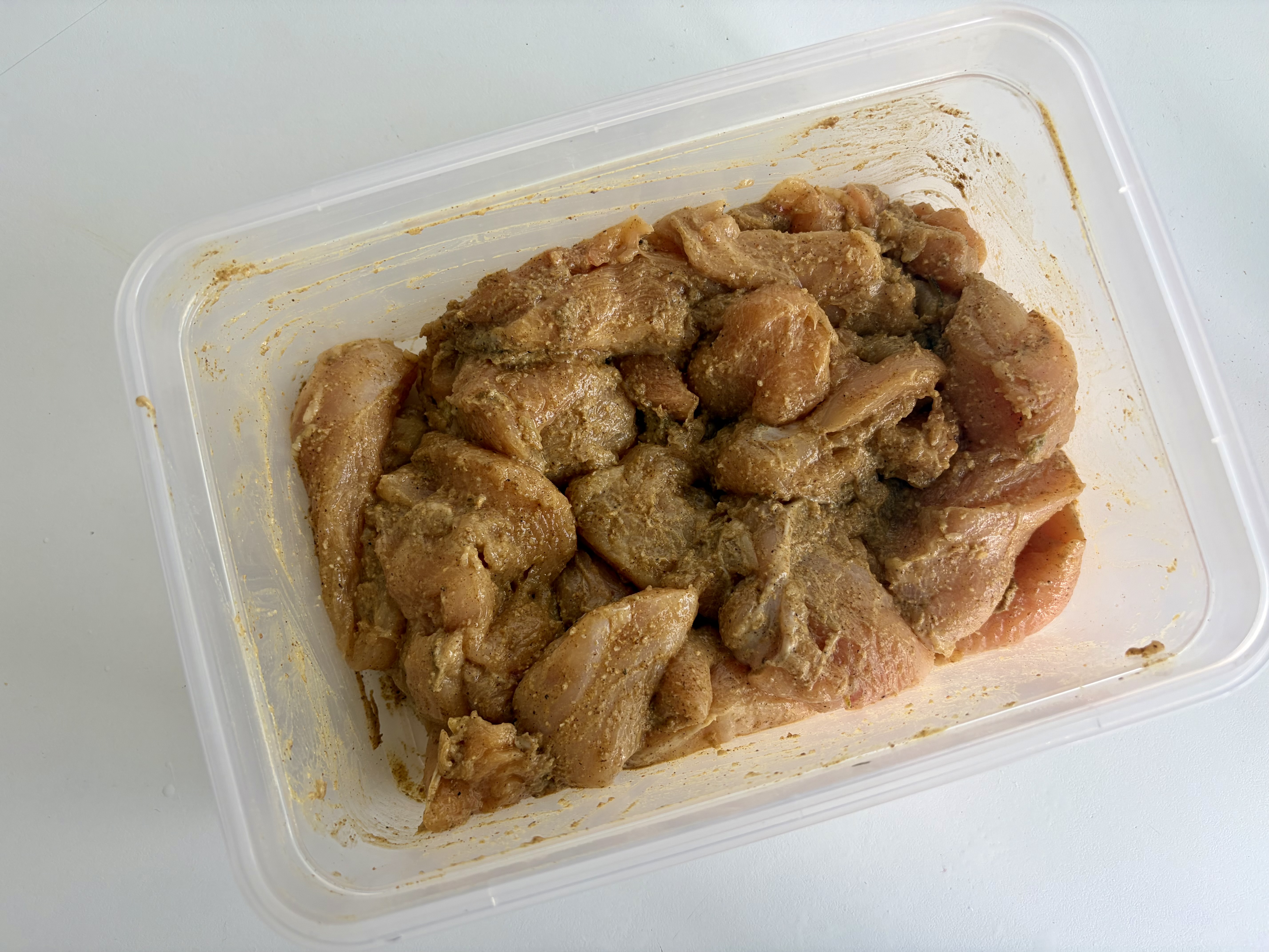 batbouts au poulet façon shawarma