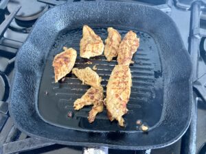 batbouts au poulet façon shawarma