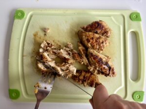 batbouts au poulet façon shawarma