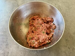 les brochettes de viandes hachée (kefta) à la marocaine