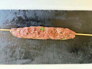 les brochettes de viandes hachée (kefta) à la marocaine